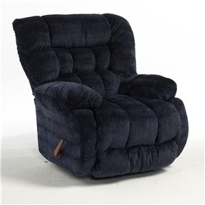 Best Home Furnishings Recliners - Medium Plusher Power Rocker Recliner